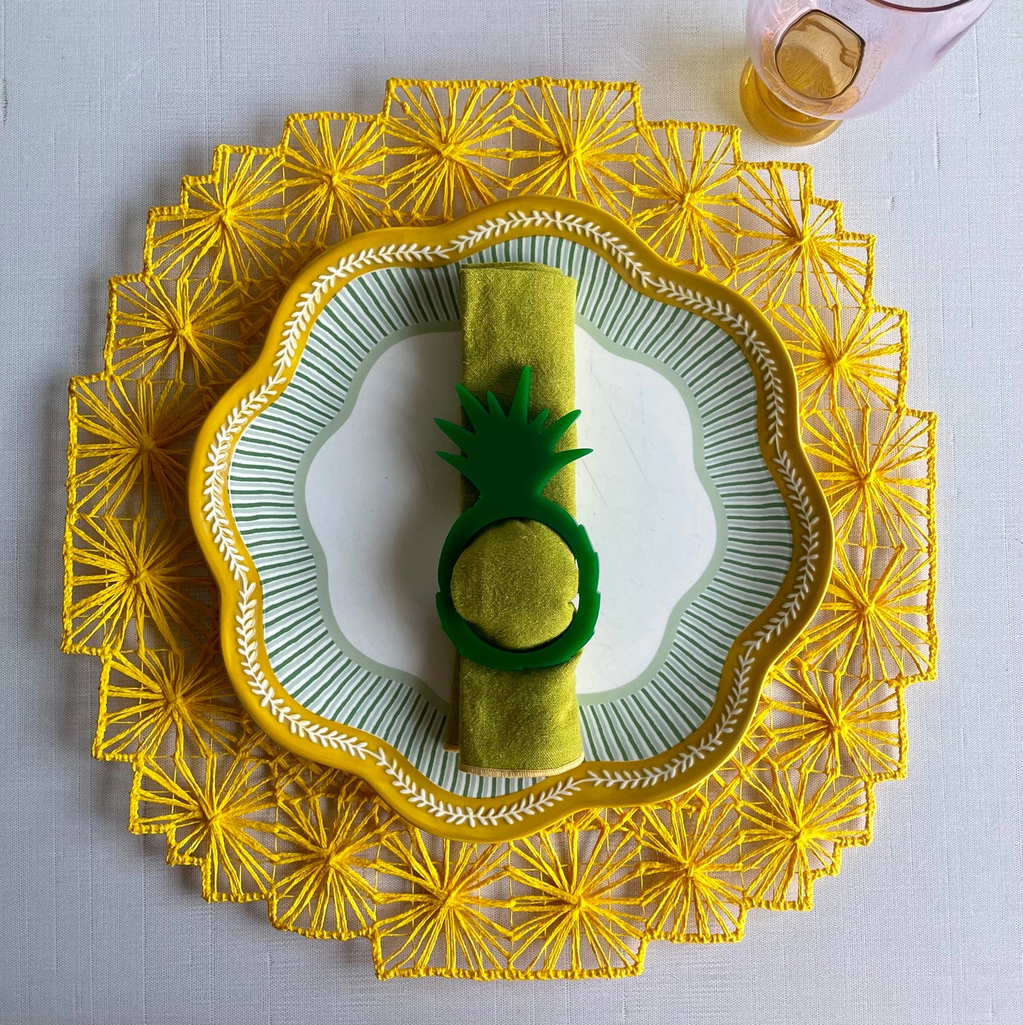 Yellow Placemat