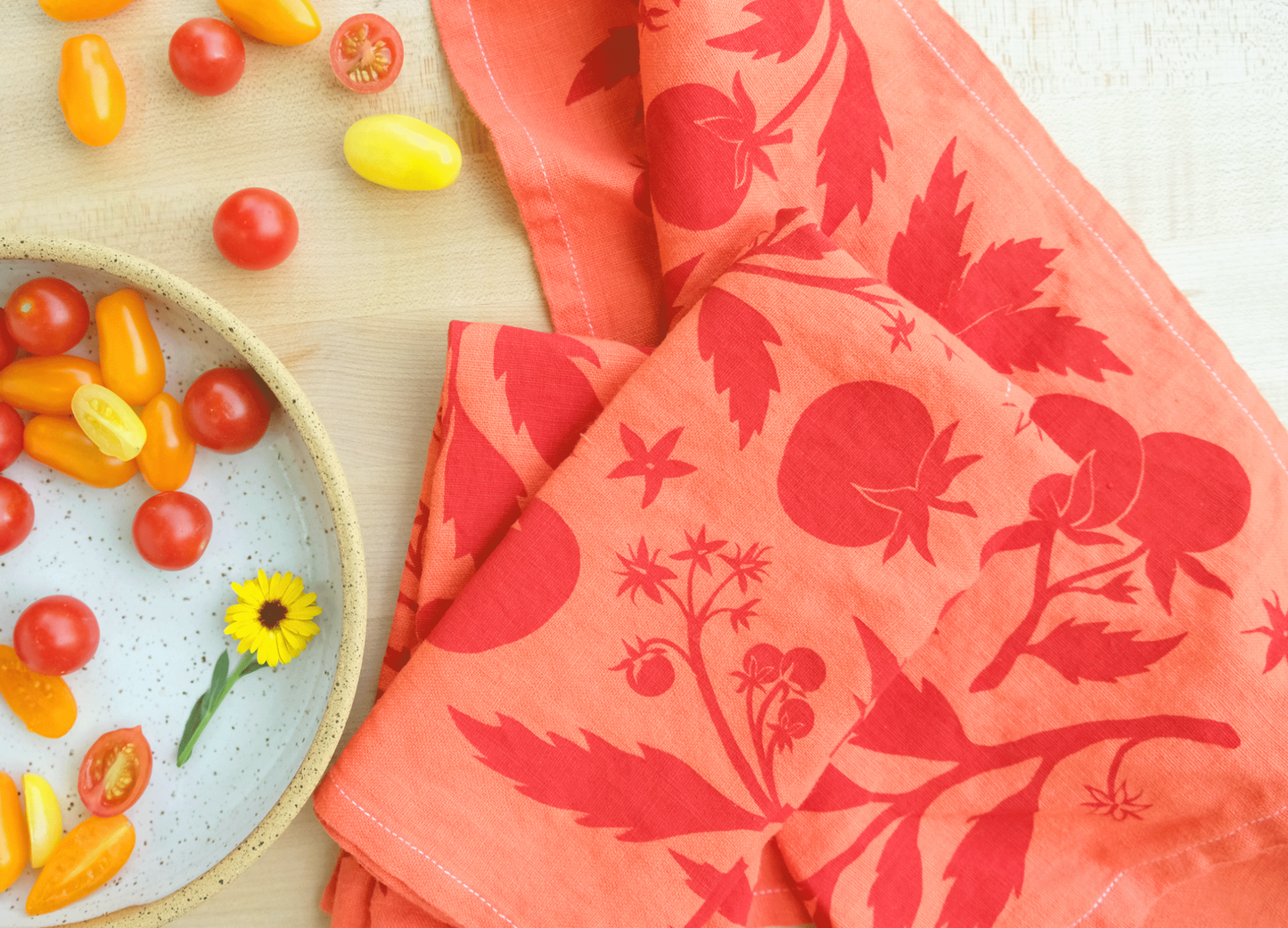 Tomato Tea Towel