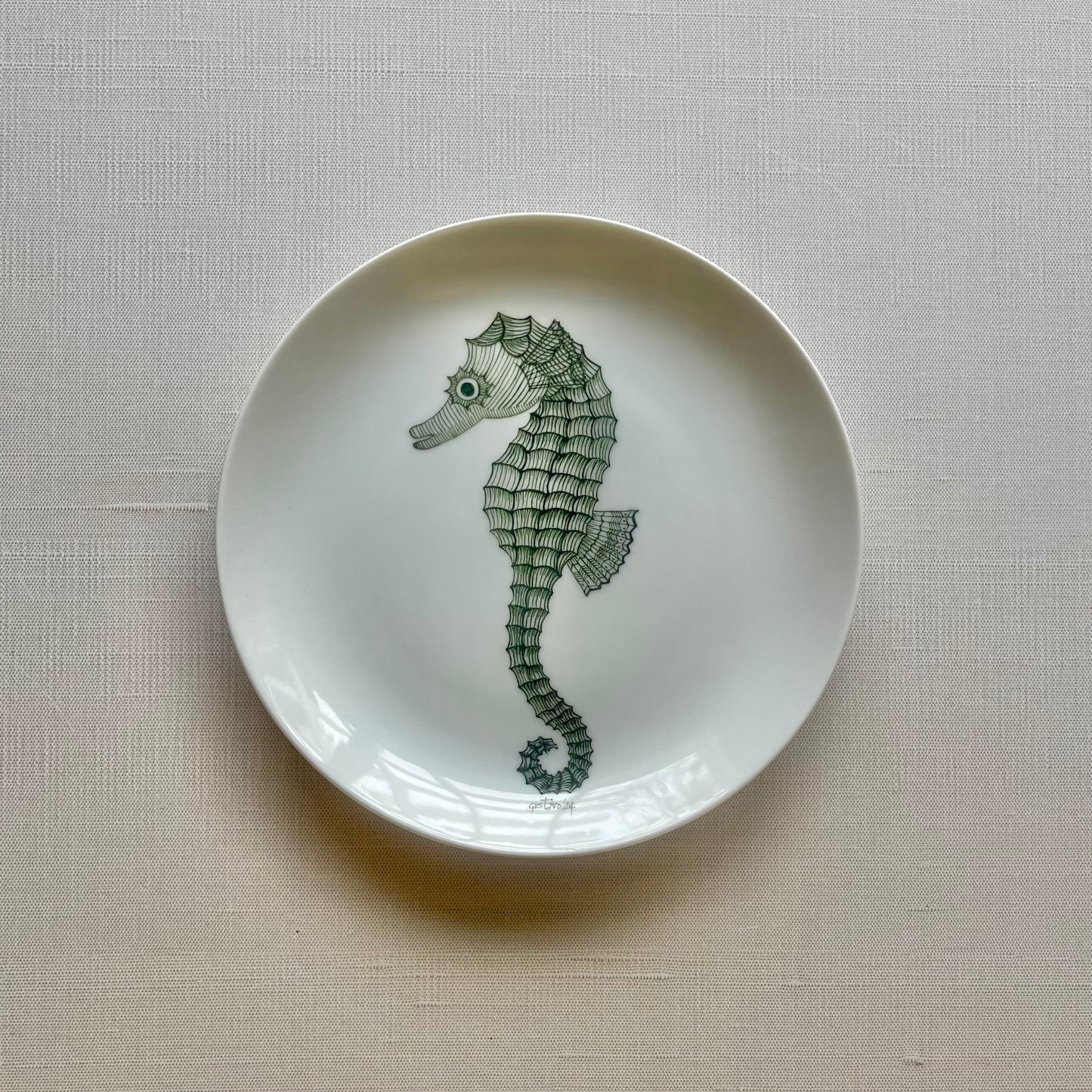 Sea Horse Plate