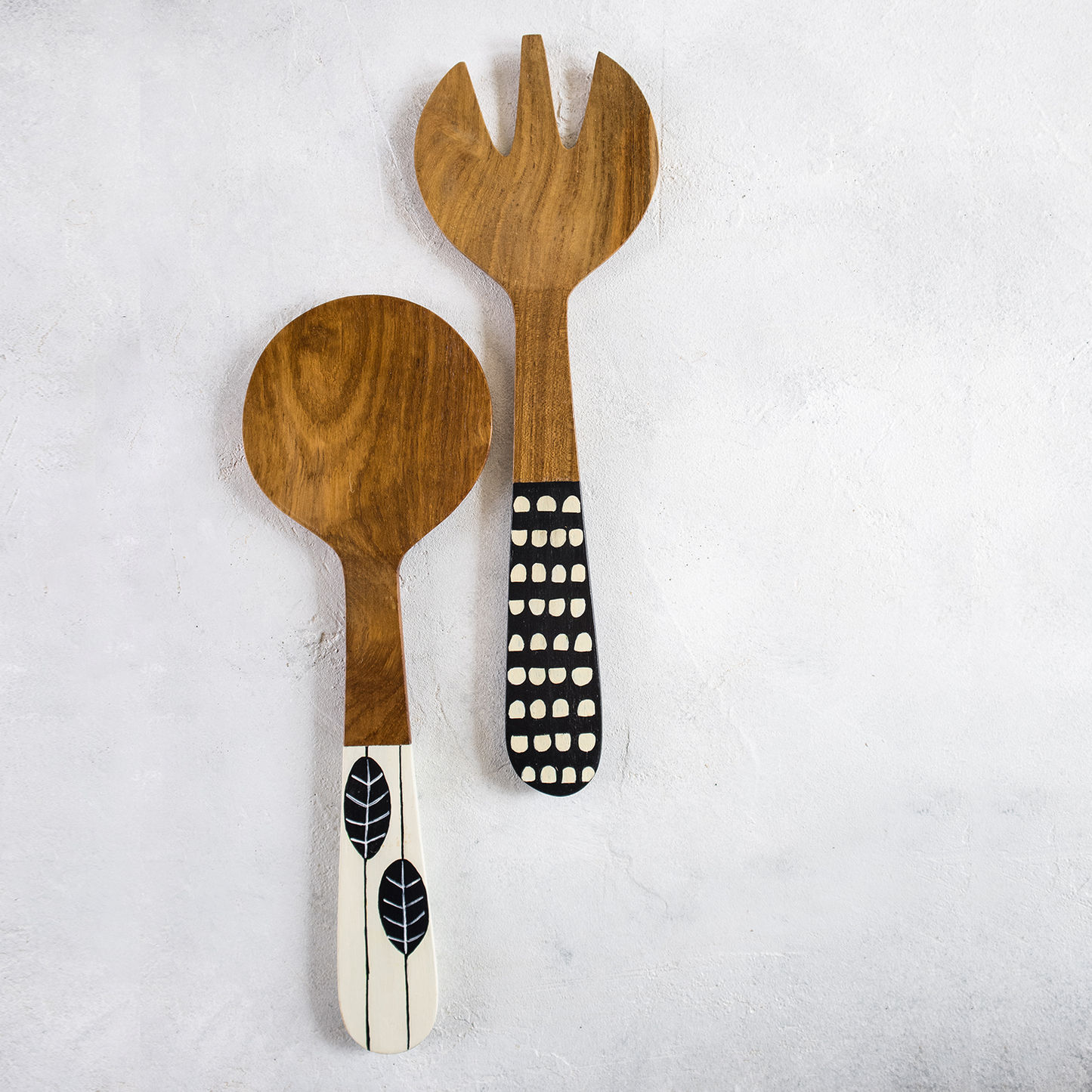 Teak Serving Set