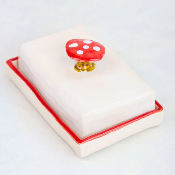 Mushroom Butter Dish