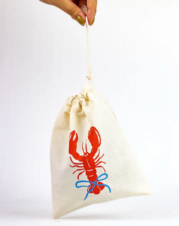 Lobster Kitchen Drawstring Bag